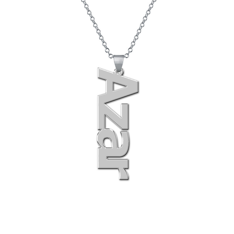گردنبند نقره طرح آذر کد AC 48 گردنبند نقره طرح آذر کد AC 48