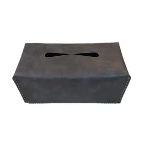 جای دستمال کاغذی مدل چرمی
