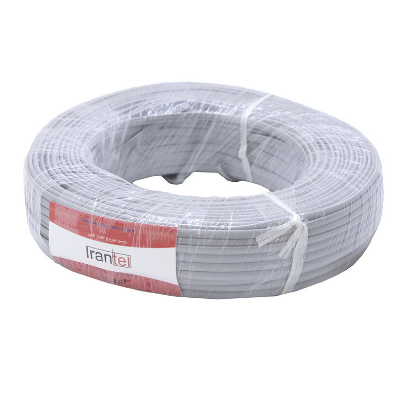 کابل تلفن مدل irantel طول 91.5 متر