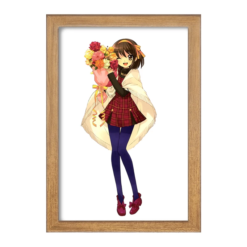 تابلو خندالو مدل هاروهی انیمه ناپدید شدن هارومی سوزومیا The Disappearance of Haruhi Suzumiya  کد 23154