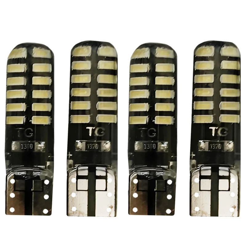 لامپ خودرو مدل 24SMD T10 مجموعه 4 عددی 