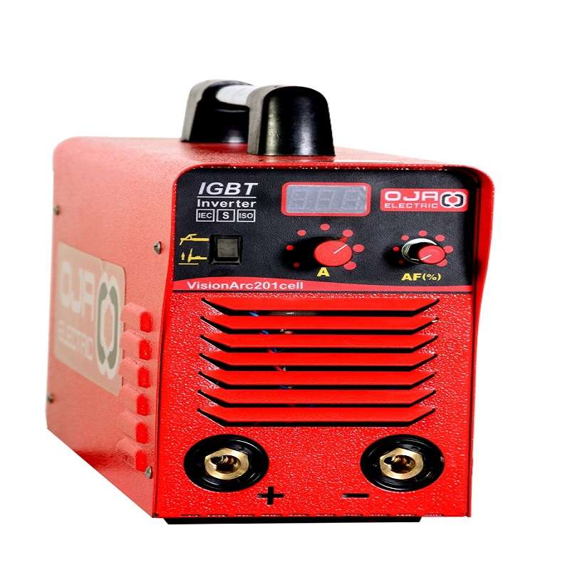 اینورتر جوشکاری 200 آمپر اوجاالکتریک مدل cell 201 اینورتر جوشکاری 200 آمپر اوجاالکتریک مدل cell 201