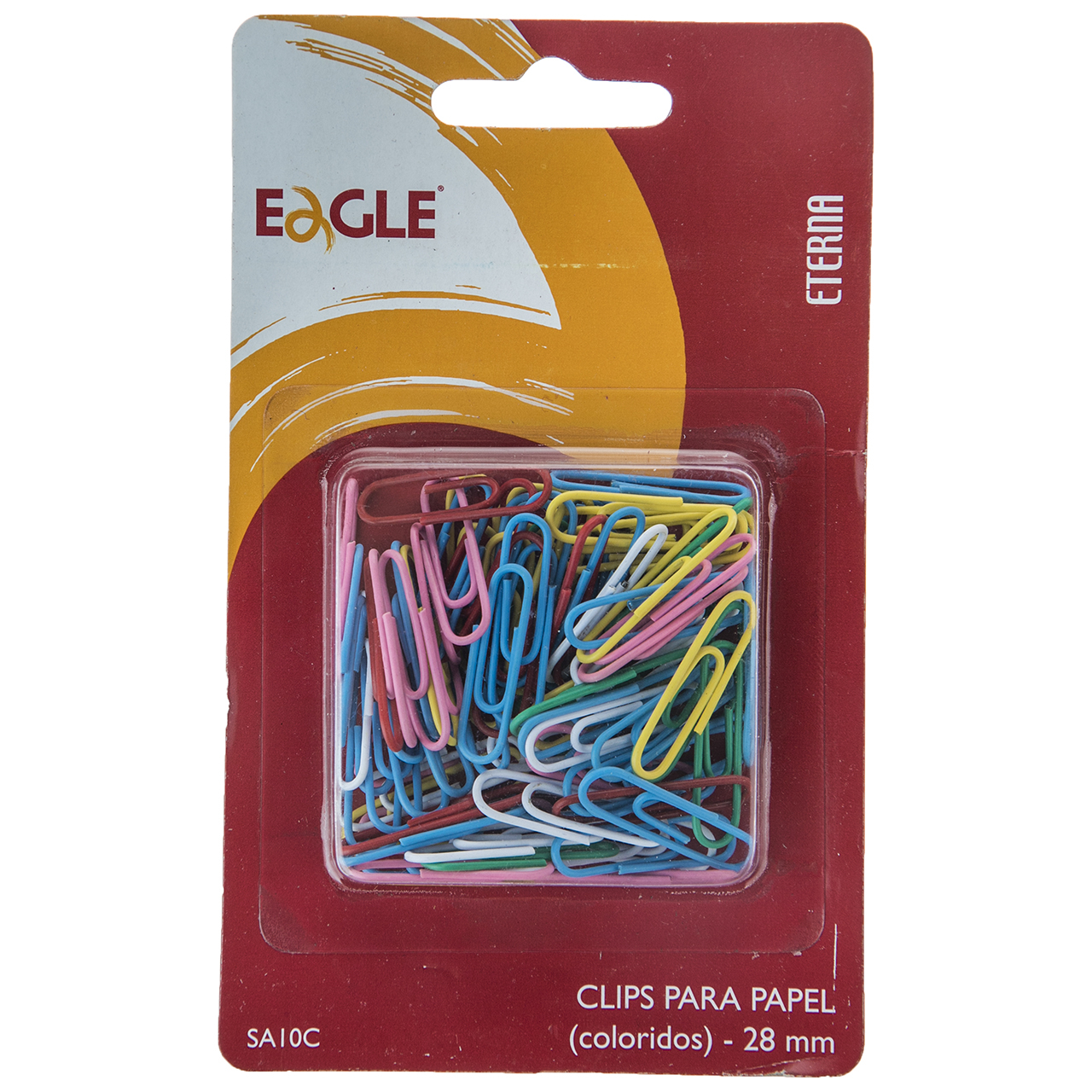 گیره کاغذ ایگل مدل SA10C بسته 80 عددی