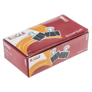 گیره کاغذ ایگل مدل SA18P سایز 25 میلی متر بسته 12 عددی