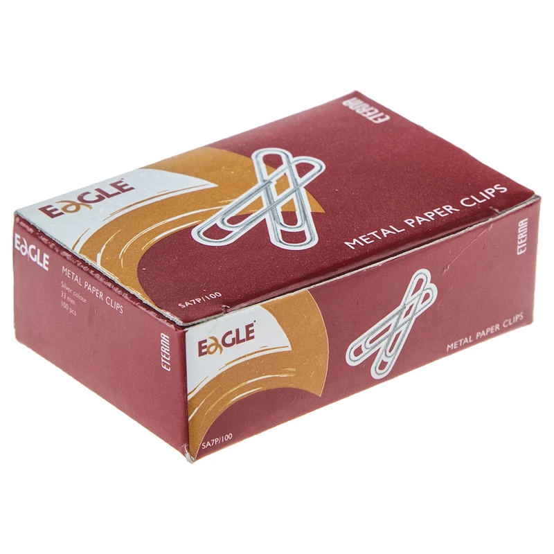 گیره کاغذ ایگل مدل SA7P-100 بسته 100 عددی