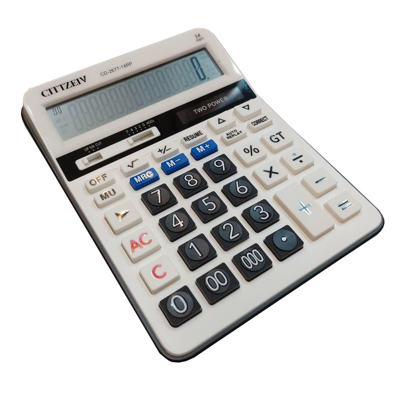 ماشین حساب سیتزیو مدل CD-2677-14RP