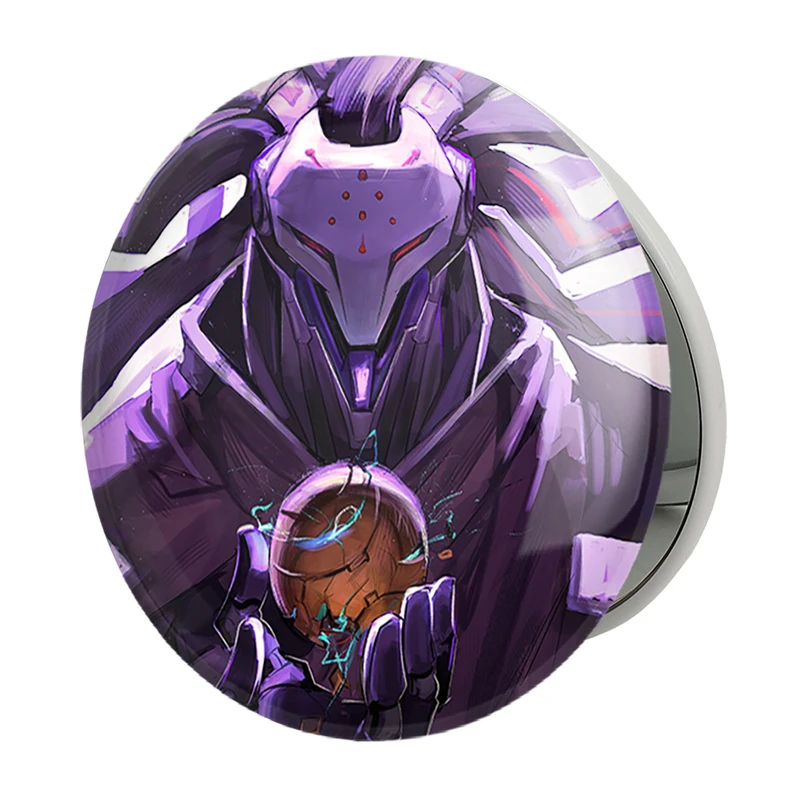 آینه جیبی خندالو طرح بازی اورواچ (Overwatch) مدل تاشو کد 31616