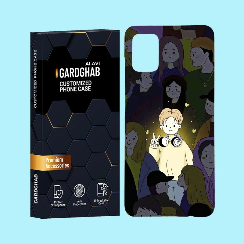 کاور گارد قاب علوی مدل فانتزی مناسب برای گوشی موبایل سامسونگ Galaxy A31