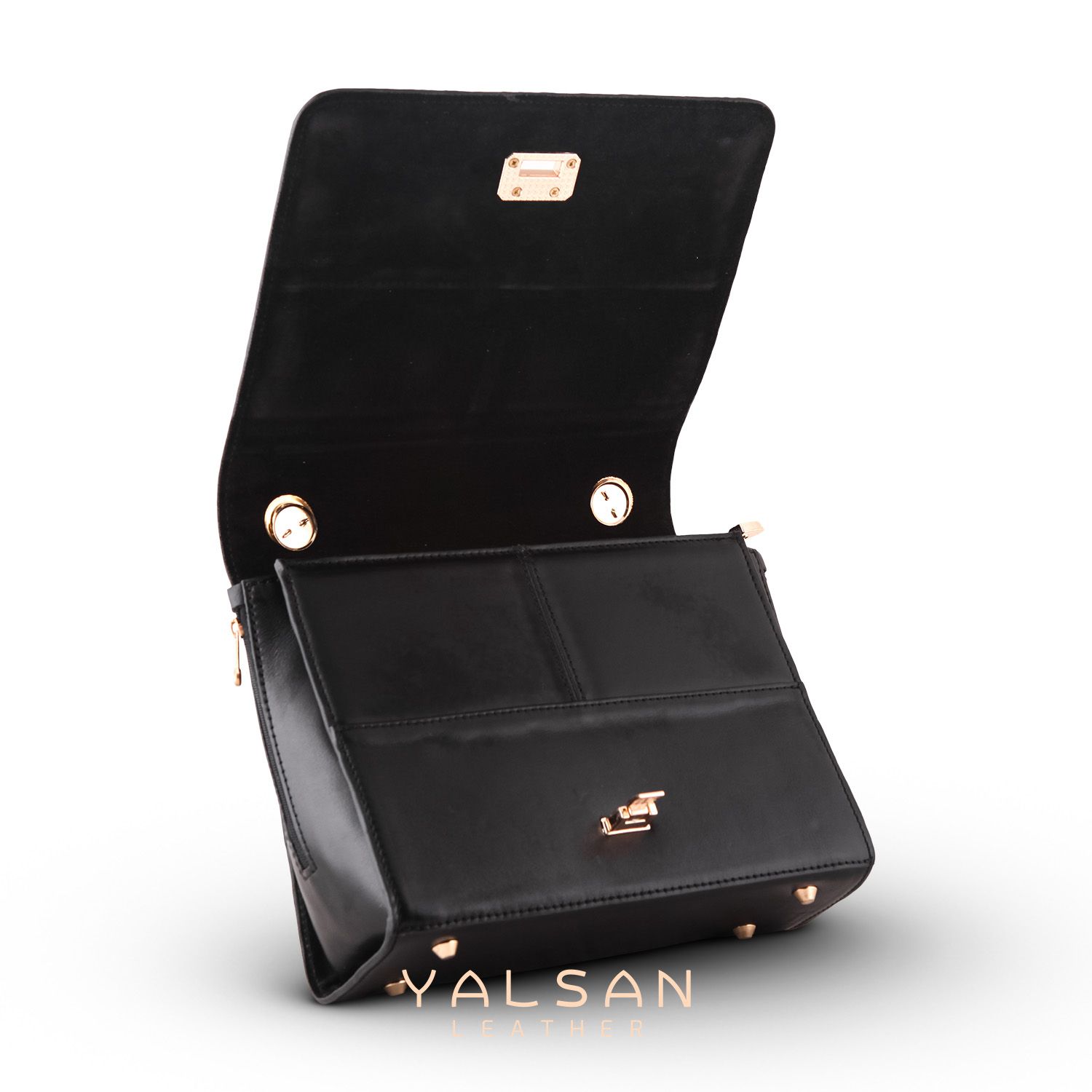 کیف رودوشی زنانه چرم یلسان مدل الین کد GAN-msk-036 -  - 5
