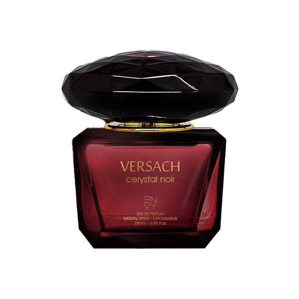 عطر جیبی زنانه ان وی مدل کریستال نویر ورساچه حجم 25 میلی لیتر