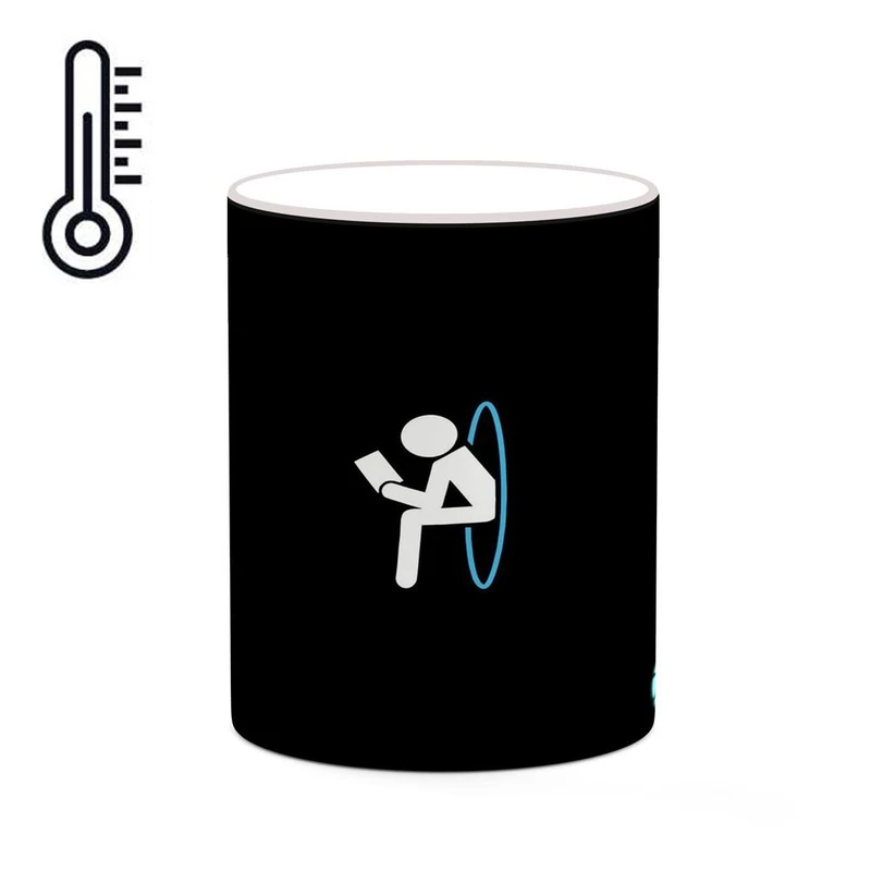 ماگ حرارتی کاکتی مدل بازی پورتال Portal 2 کد mgh29937