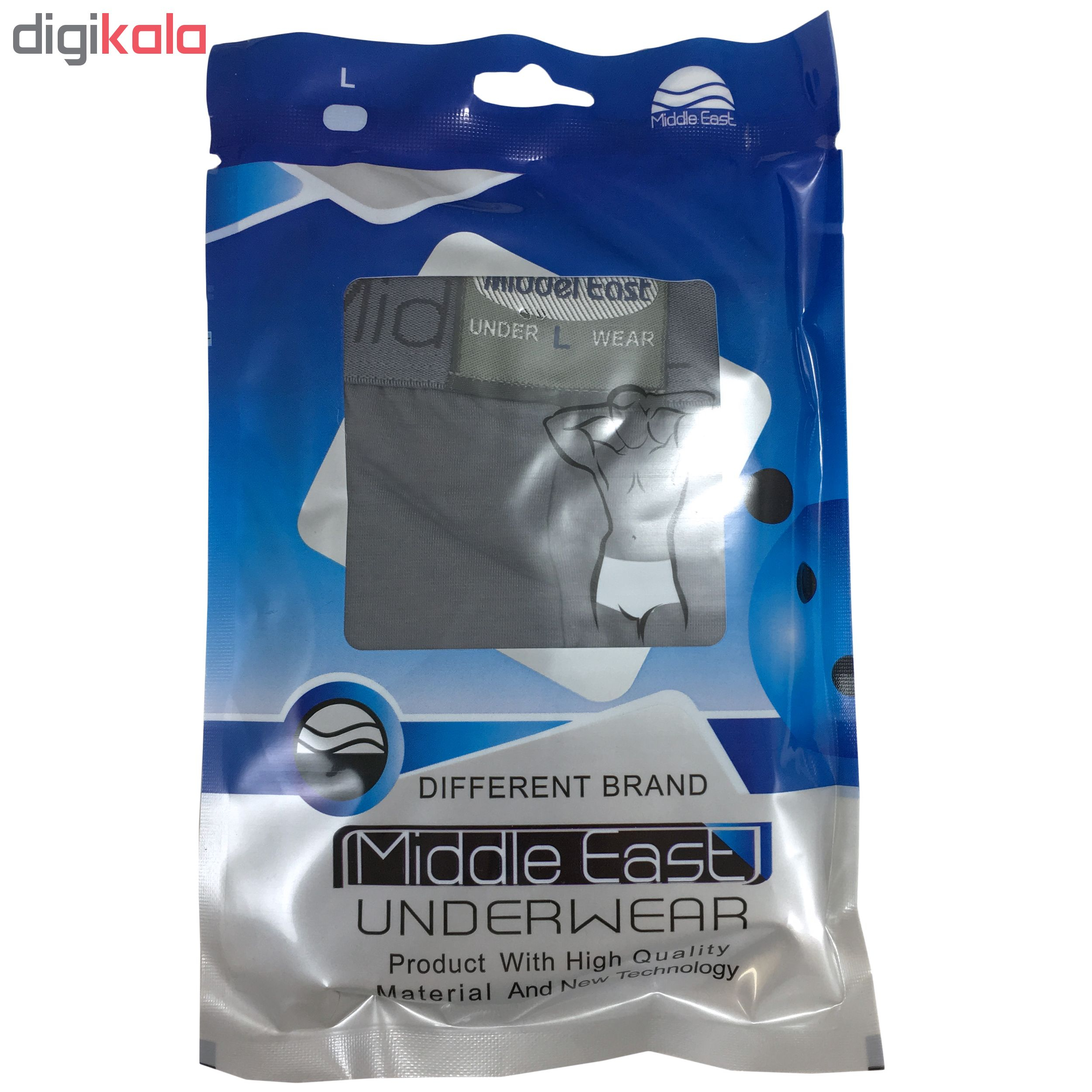 شورت مردانه میدل ایست مدل 7124 کد Z026