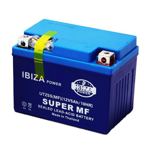 باتری موتورسیکلت12 وات 5 آمپر ایبیزا مدل UTZ5S(GEL)