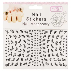 استیکر طراحی ناخن مدل ستاره دنباله دار کد SNXD-053