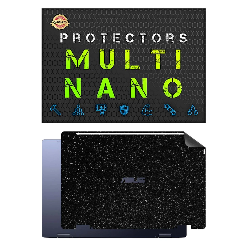  برچسب پوششی پشت لپ تاپ مولتی نانو طرح کهکشانی مدل X-F1G مناسب برای لپ تاپ ایسوس ExpertBook B3 Flip (B3402FVA) 14.0 inch 2024] 
