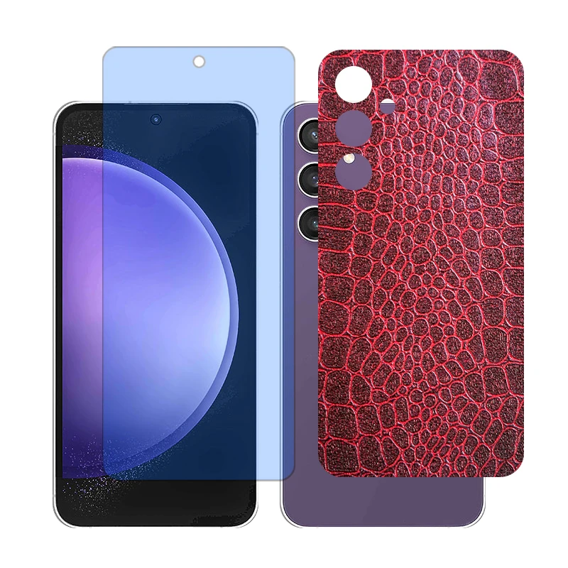 محافظ صفحه نمایش مات آنتی بلو گلس مدل Together مناسب برای گوشی موبایل سامسونگ Galaxy A55 به همراه برچسب پوششی 