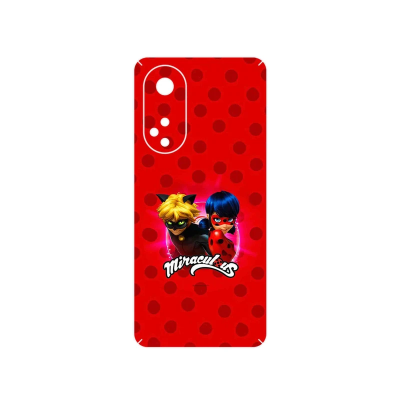 برچسب پوششی ماهوت مدل Ladybug and Cat Noir مناسب برای گوشی موبایل اپو A98