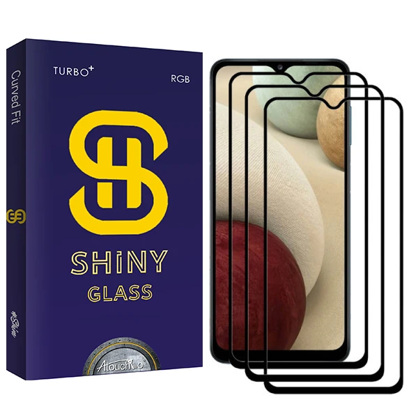 محافظ صفحه نمایش آتوچبو مدل Shiny Glass مناسب برای گوشی موبایل سامسونگ A42 بسته سه عددی