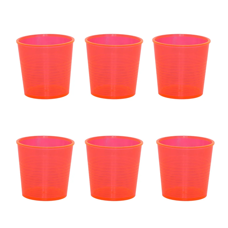 استکان یکبار مصرف آریاسام مدل خطی  مجموعه 6 عددی