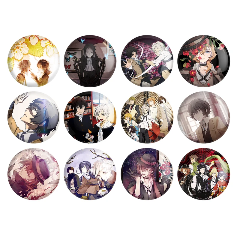 پیکسل خندالو مدل انیمه سگ های ولگرد بانگو کد 482 مجموعه 12 عددی