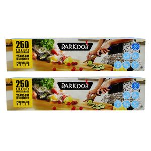 نقد و بررسی کیسه فریزر دارکوب مدل 25 دو بسته 250 عددی توسط خریداران