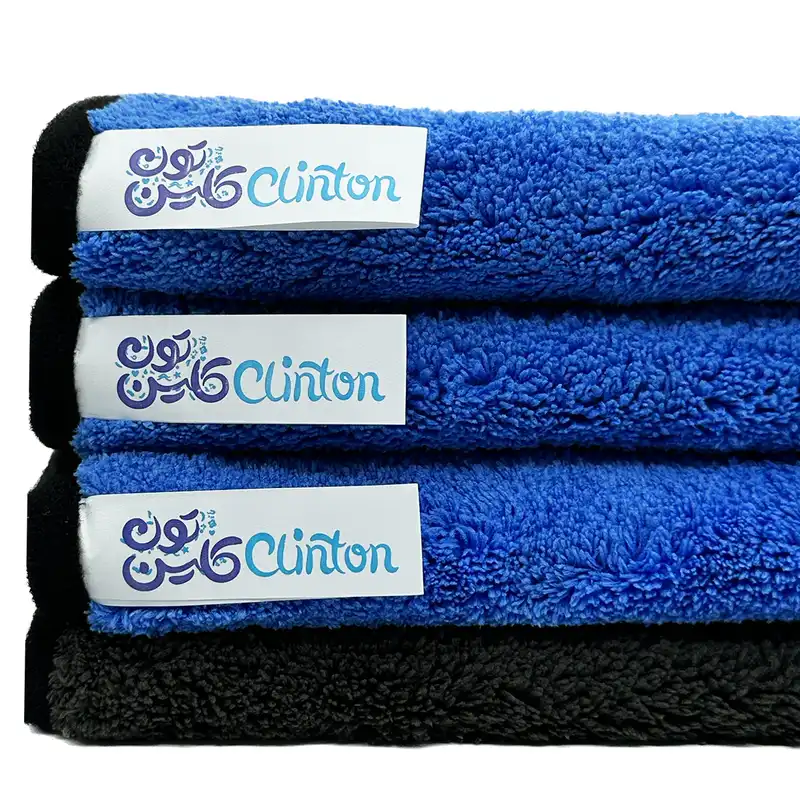 دستمال نظافت کلینتون مدل سوپر میکروفایبر کد 6030 بسته سه عددی