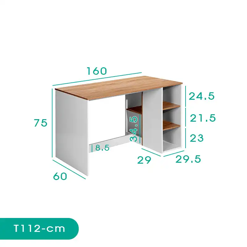 میز تحریر اسمردیس مدل T112