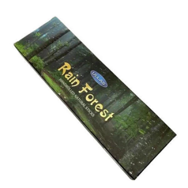 عود الاس مدل Rain forest  رایحه طبیعت سبز بسته 30 عددی