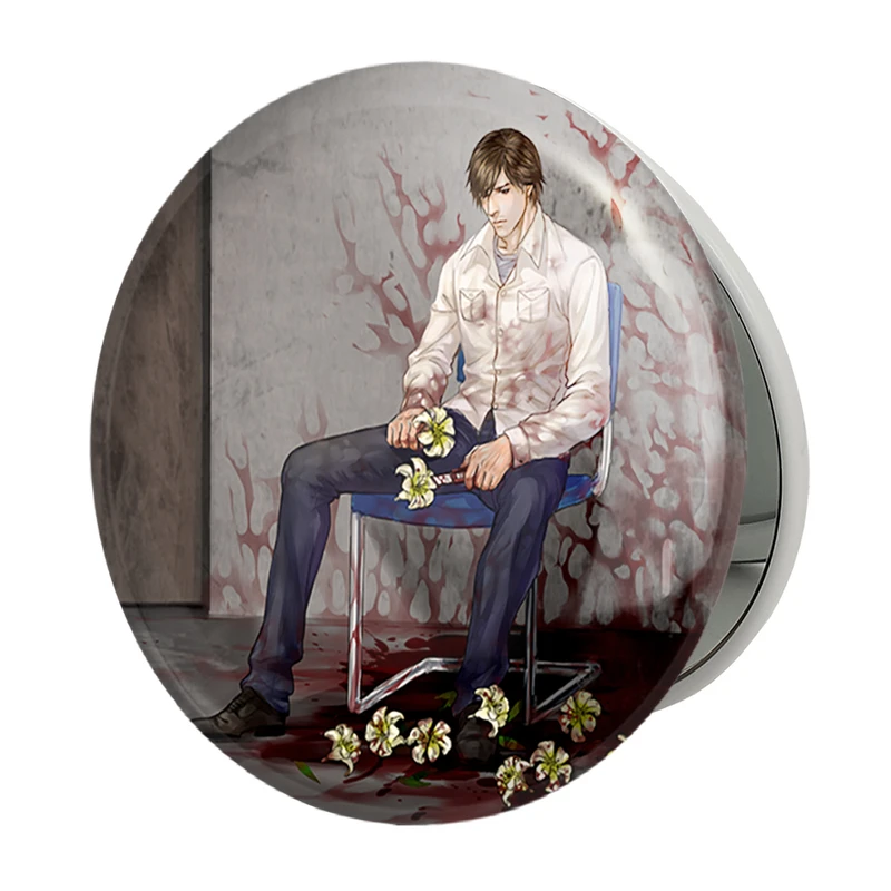 آینه جیبی خندالو طرح بازی سایلنت هیل‌ (Silent Hill) مدل تاشو کد 34478