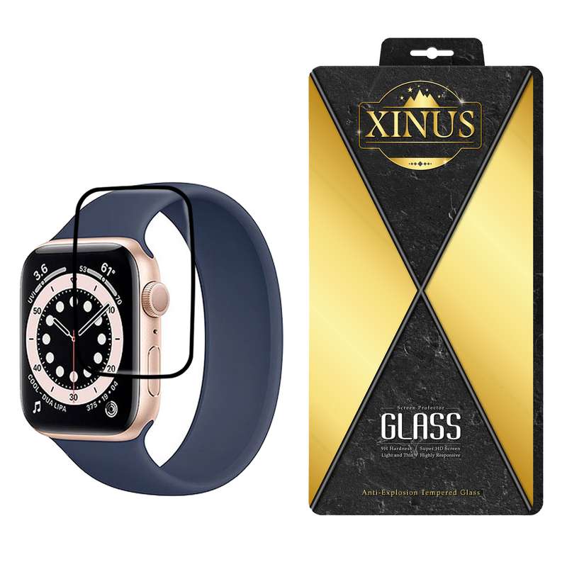 محافظ صفحه نمایش ژینوس مدل PMMA-X مناسب برای اپل واچ Series 6 Aluminum 44mm