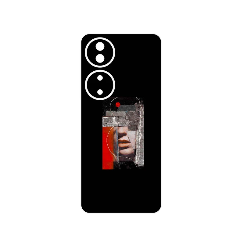 برچسب پوششی ماهوت مدل Collage of Mouth مناسب برای گوشی موبایل آنر X7b