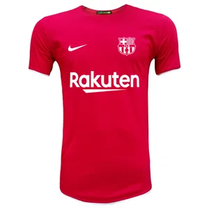 تیشرت ورزشی مردانه طرح بارسلونا کد 904257 رنگ قرمز