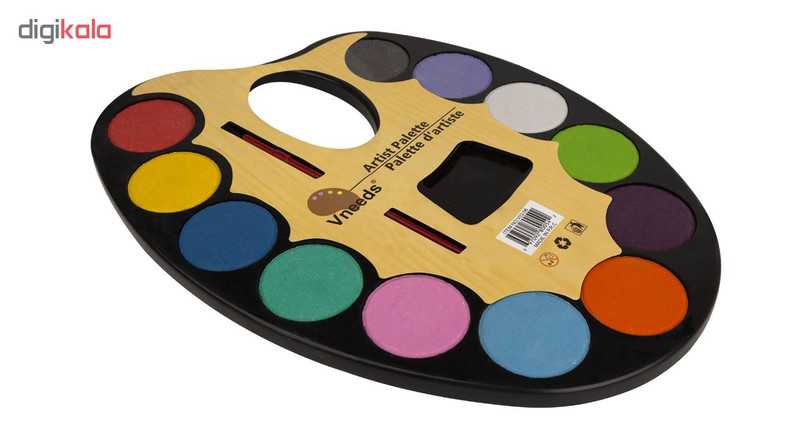 آبرنگ 12 رنگ پالتی ونیدز مدل BNP1 آبرنگ 12 رنگ پالتی ونیدز مدل BNP1