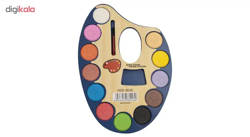 آبرنگ 12 رنگ پالتی مدل BNP2