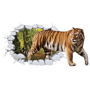 نقد و بررسی استیکر دیواری صالسو آرت مدل tiger 3d hk توسط خریداران