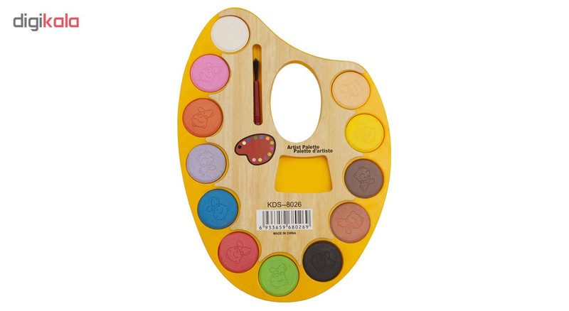 آبرنگ 12 رنگ پالتی مدل BNP4