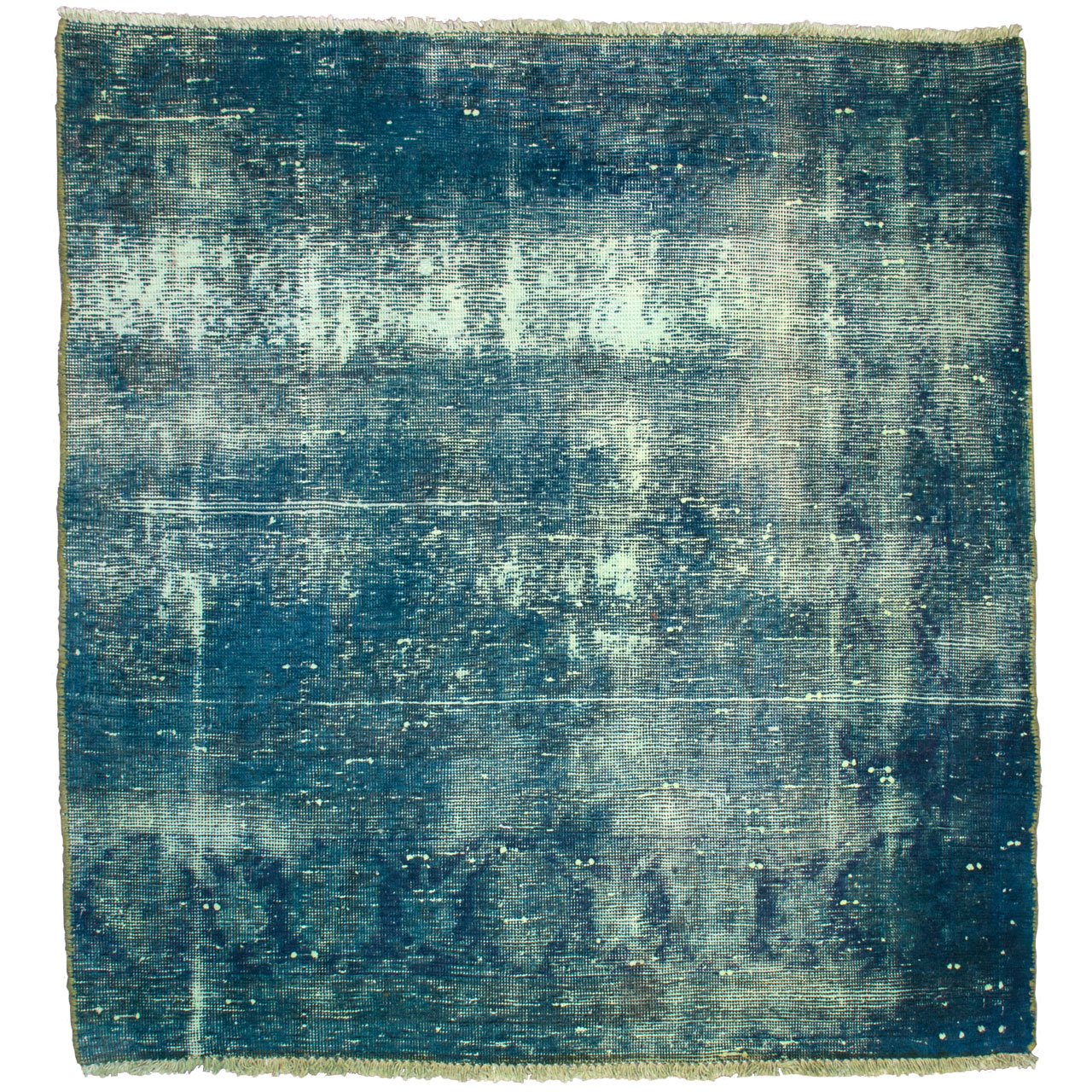 فرش دستباف وینتج یک و نیم متری کد 1196