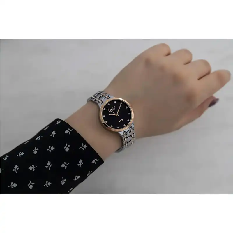 ساعت مچی عقربه ای زنانه اوماکس مدل OOYY008N012