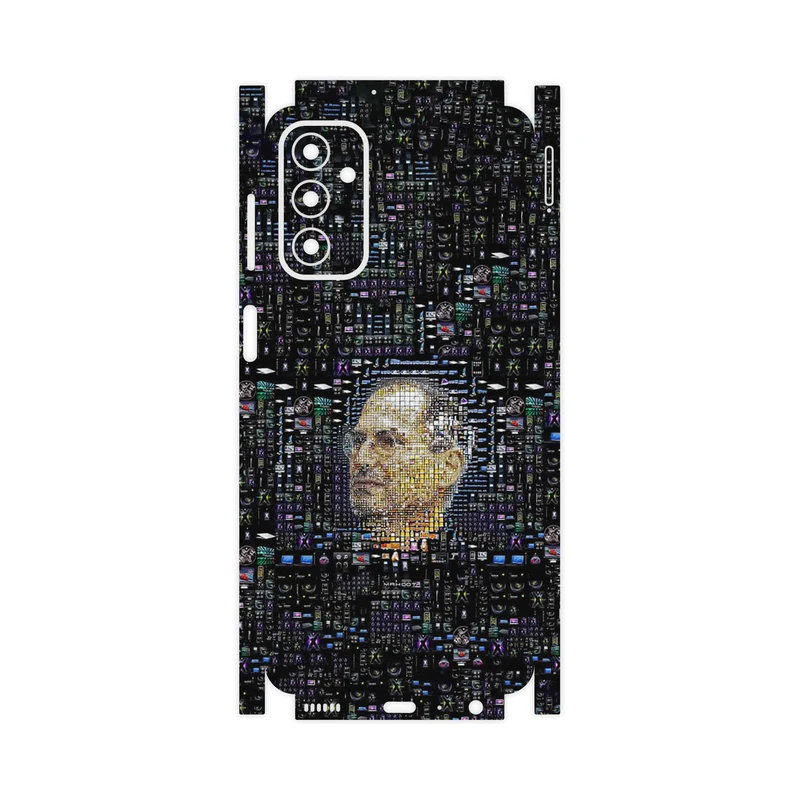 برچسب پوششی ماهوت مدل 2 Collage of Steve Jobs-FullSkin مناسب برای گوشی موبایل سامسونگ Galaxy M23