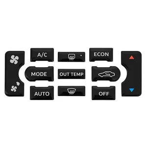 پد محافظ و ماکت پنل بخاری و کولر خودرو چیکال مدل P-438 مناسب برای پژو پارس/پژو 405 بسته 11 عددی