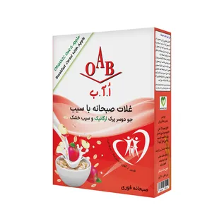 جو دوسر پرک ارگانیک و سیب خشک اُ.آ.ب - 200 گرم