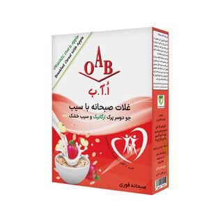 جو دوسر پرک ارگانیک و سیب خشک اُ.آ.ب - 200 گرم