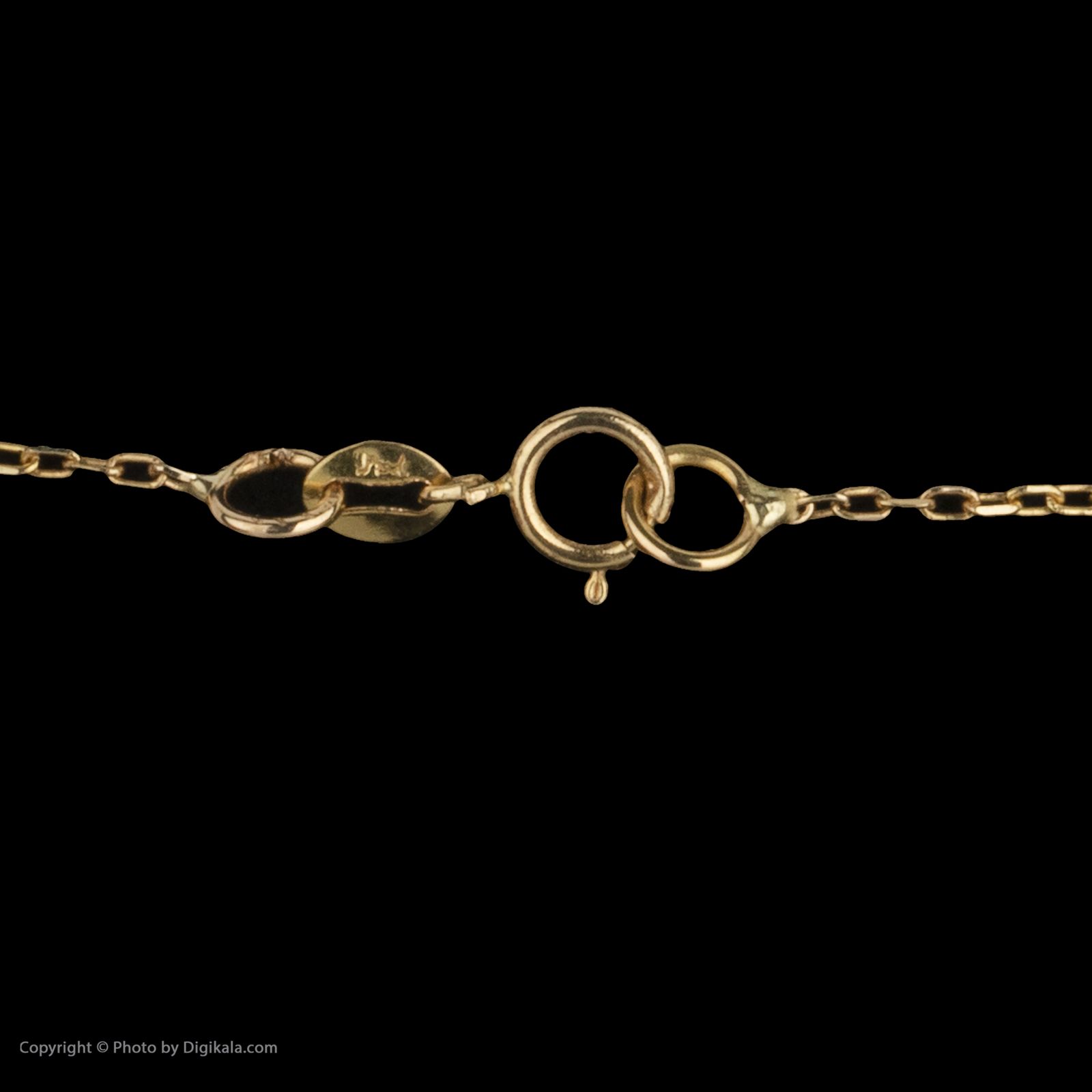 گردنبند طلا 18 عیار زنانه مایا ماهک مدل MM1005 -  - 4