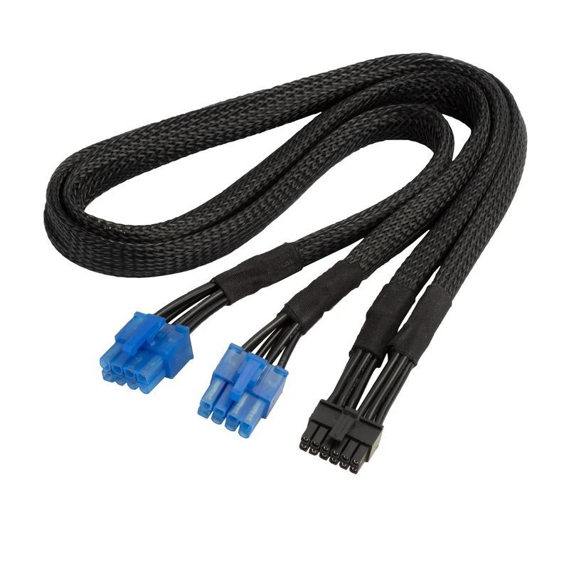 کابل برق کارت گرافیک 8 پین به 12 پین مدل PP12-PCIE طول 0.3متر