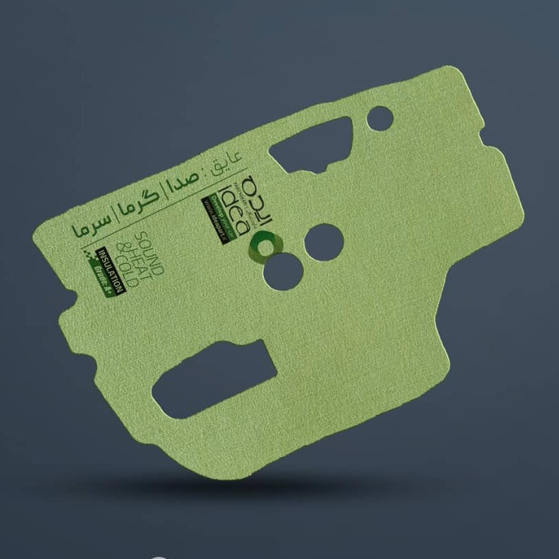 عایق درب خودرو ایده پارت نیکان مدل mc مناسب برای شاهین مجموعه چهار عددی