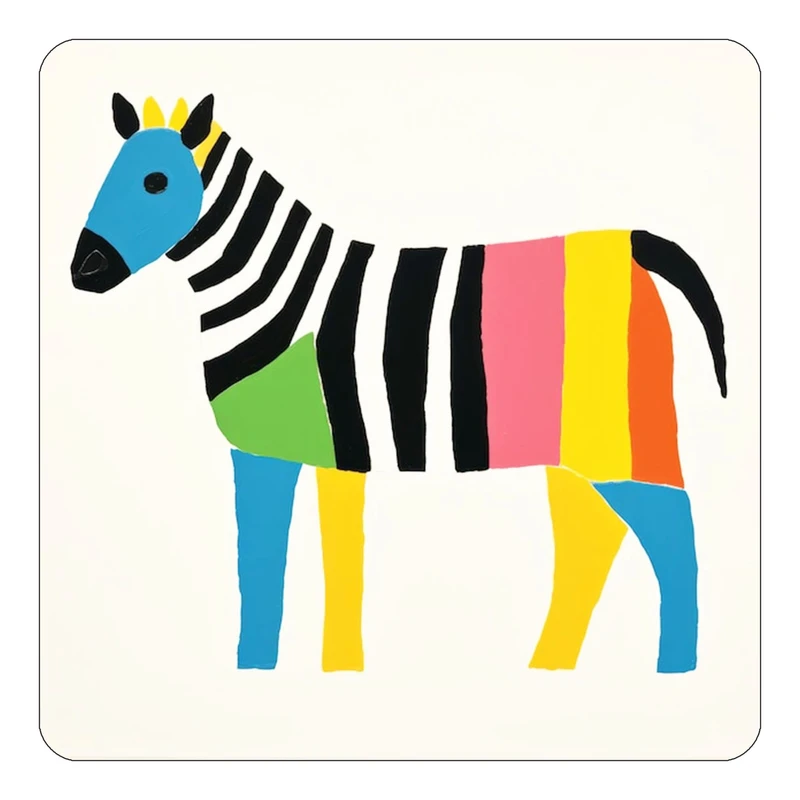 مگنت کاکتی طرح حیوانات رنگی مدل mp25918