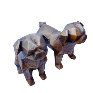 مجسمه مدل سگ کوچک مجموعه دو عددی