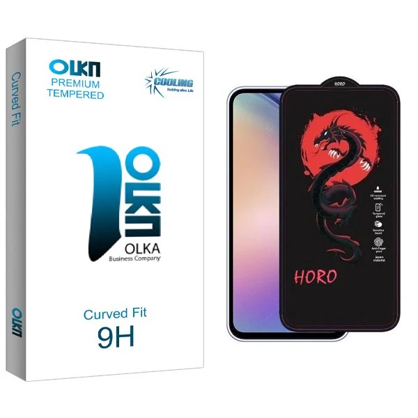 محافظ صفحه نمایش کولینگ مدل Olka Horo مناسب برای گوشی موبایل سامسونگ galaxy a54