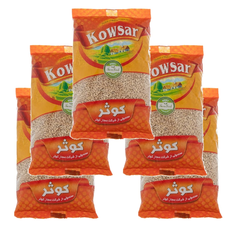 جو پوست کنده کوثر - 900 گرم بسته 5 عددی