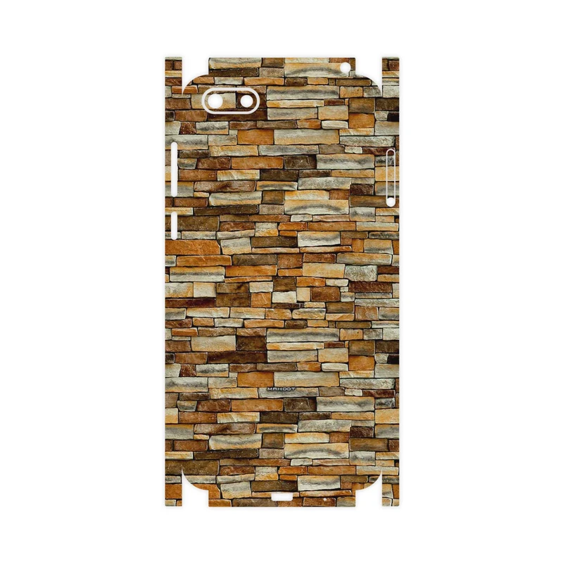برچسب پوششی ماهوت مدل brickwall-FullSkin مناسب برای گوشی موبایل هوآوی Y5 Prime 2018